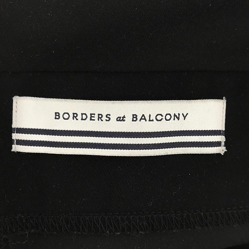 BORDERS at BALCONY / ボーダーズアットバルコニー フリルスリーブ オールインワンパンツ