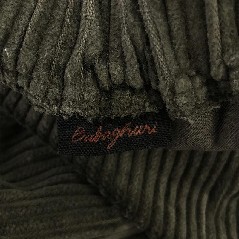 Babaghuri Jurgen Lehl / ババグーリヨーガンレール 太畝 コーデュロイワイドパンツ