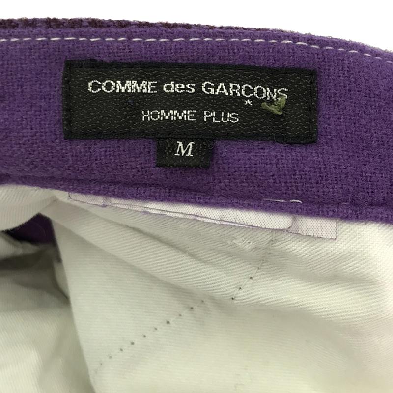 COMME des GARCONS HOMME PLUS / コムデギャルソンオムプリュス ジャガード サイドアジャスター スラックスパンツ