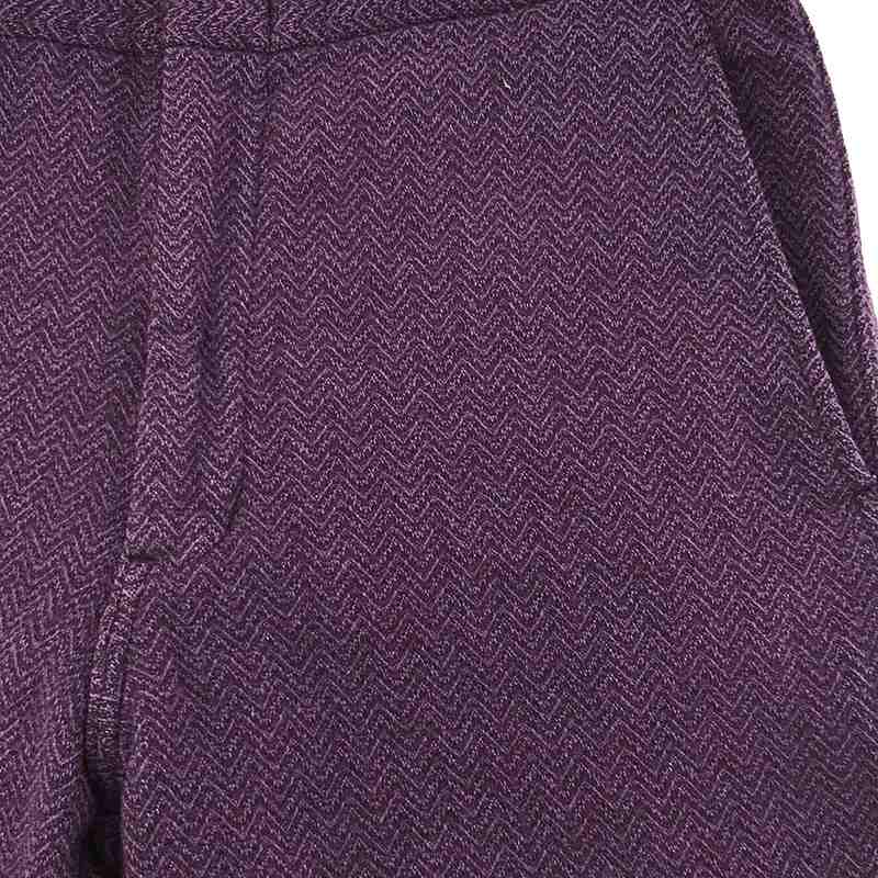 COMME des GARCONS HOMME PLUS / コムデギャルソンオムプリュス ジャガード サイドアジャスター スラックスパンツ