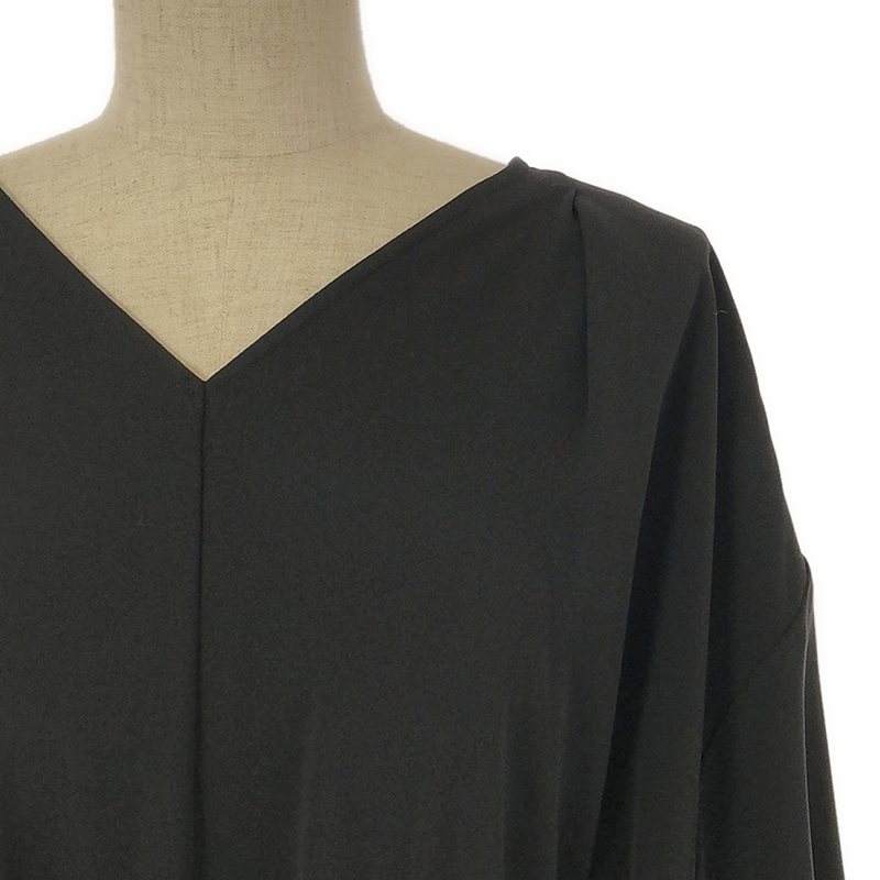 THE DRESS #07 drape v neck dress ワンピース | ブランド古着の