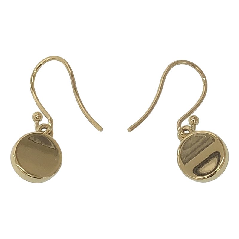 COACH / コーチ サークルロゴ ラインストーン フックピアス