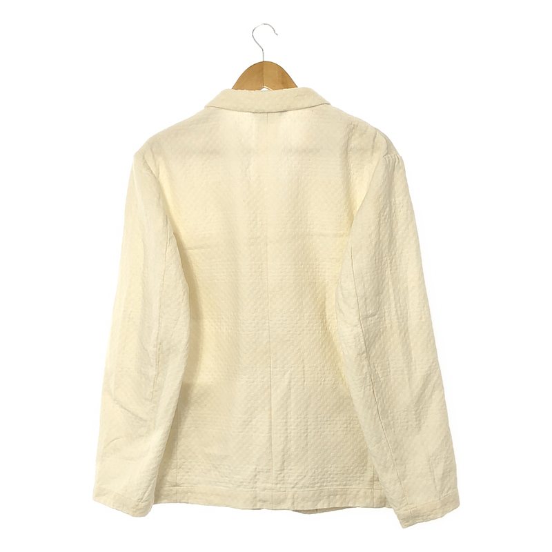 COMME des GARCONS HOMME PLUS / コムデギャルソンオムプリュス セットアップ コットン ポリエステル シングルジャケット / サイドアジャスター スラックスパンツ