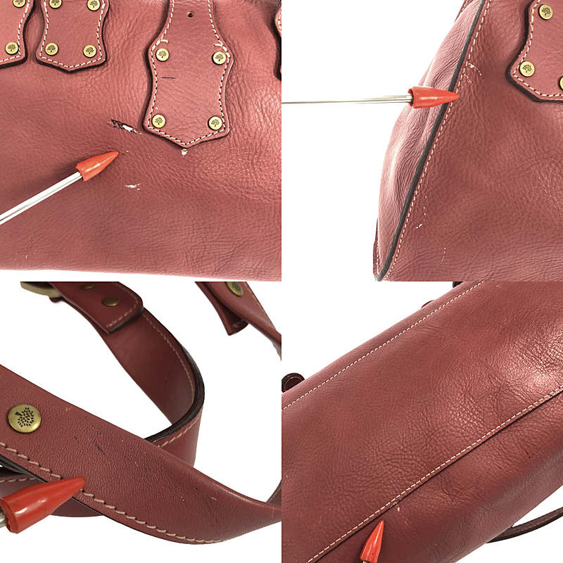 Mulberry / マルベリー 2Way ロクサーヌ レザー トート ショルダーバッグ