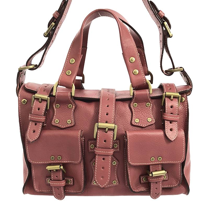 Mulberry / マルベリー 2Way ロクサーヌ レザー トート ショルダーバッグ