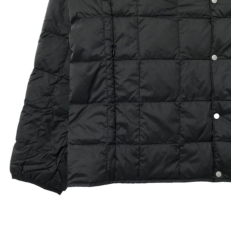 TAION / タイオン CREW NECK BUTTON DOWN JKT インナーダウンジャケット