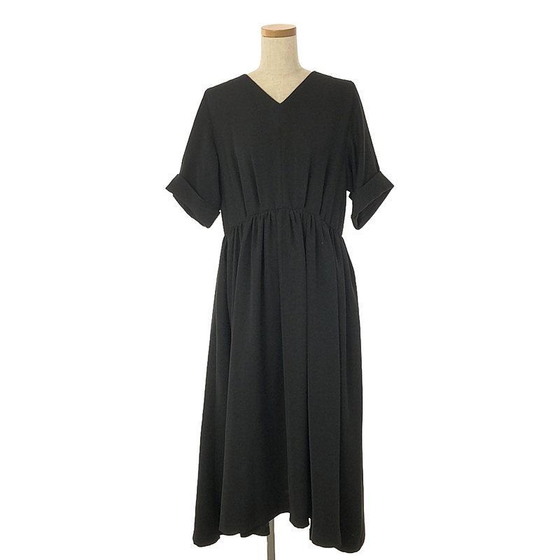 THE DRESS #11 V neck gather one piece Vネック ギャザーワンピース | ブランド古着の買取・委託販売 KLD  USED CLOTHING