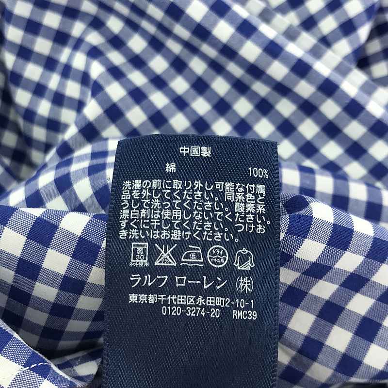 RALPH LAUREN / ラルフローレン sport / ポニー チェック シャツ