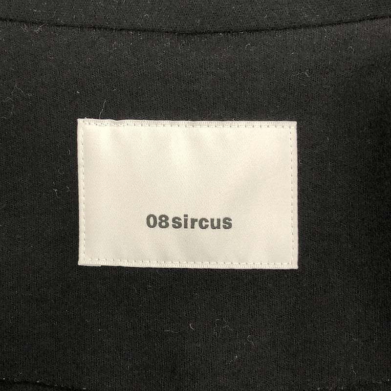 08sircus / ゼロエイトサーカス ウール ベルト付き シングル オーバー コート