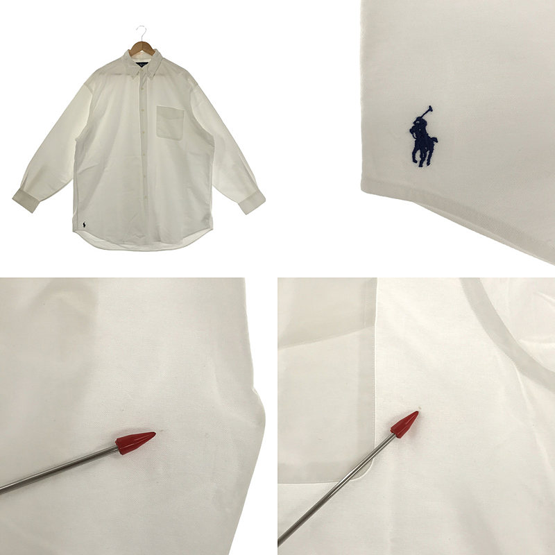 RALPH LAUREN / ラルフローレン THE BIG FIT / ワンポイントポニー オーバーシャツ
