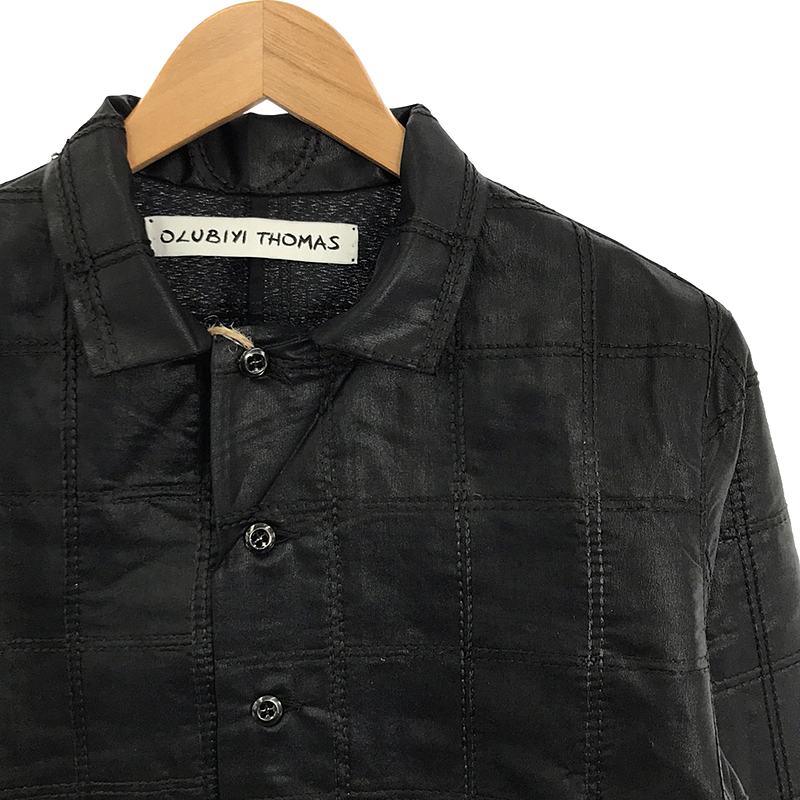 OLUBIYI THOMAS / オルヴィトーマス work wear shirt ステッチワーク ワークシャツ