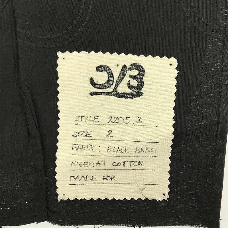 OLUBIYI THOMAS / オルヴィトーマス work wear shirt ステッチワーク ワークシャツ