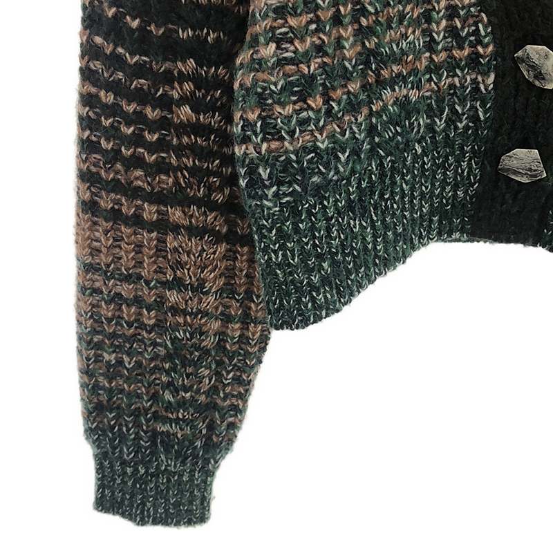 MURRAL / ミューラル Gradation Knit short cardigan カーディガン