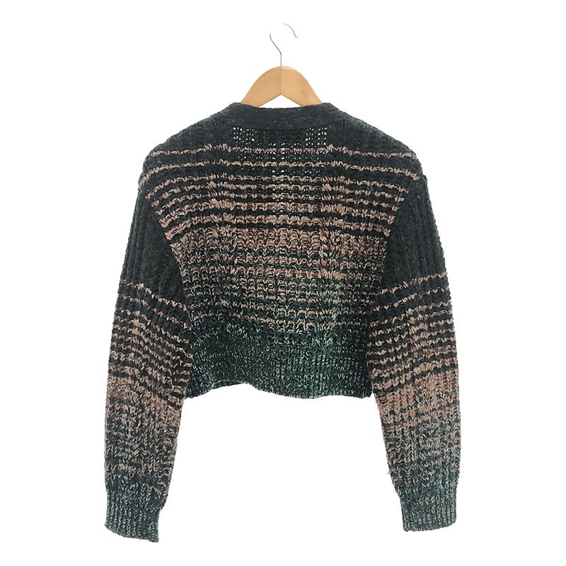 Gradation Knit short cardigan カーディガン | ブランド古着の