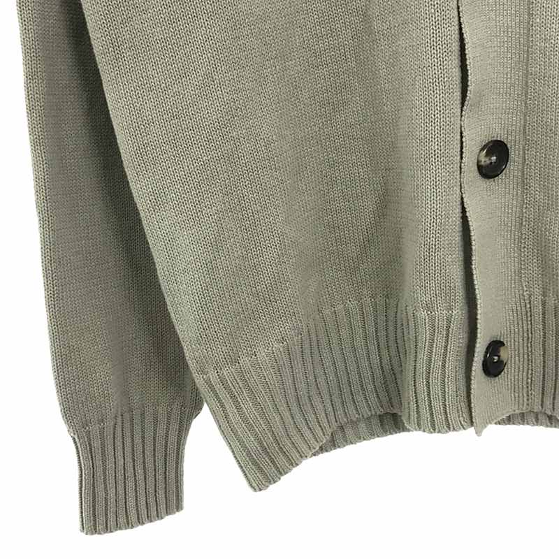 MARGARET HOWELL / マーガレットハウエル コットン リネン Vネック ニットカーディガン