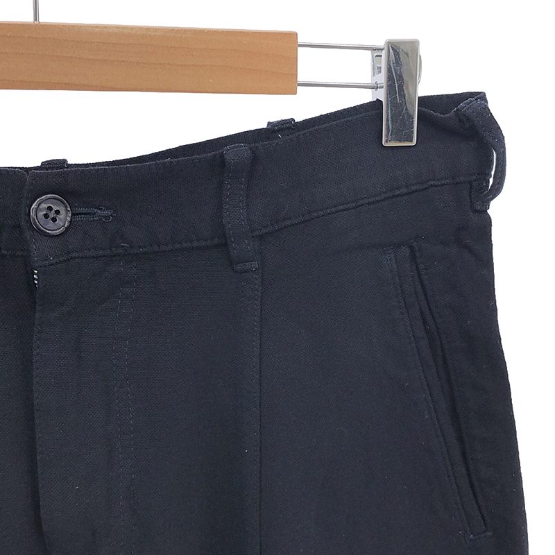 COMME des GARCONS HOMME PLUS / コムデギャルソンオムプリュス レーヨン 製品染め サルエル ハーフパンツ