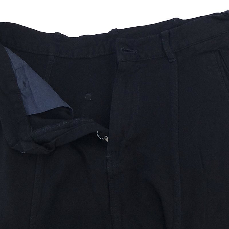 COMME des GARCONS HOMME PLUS / コムデギャルソンオムプリュス レーヨン 製品染め サルエル ハーフパンツ