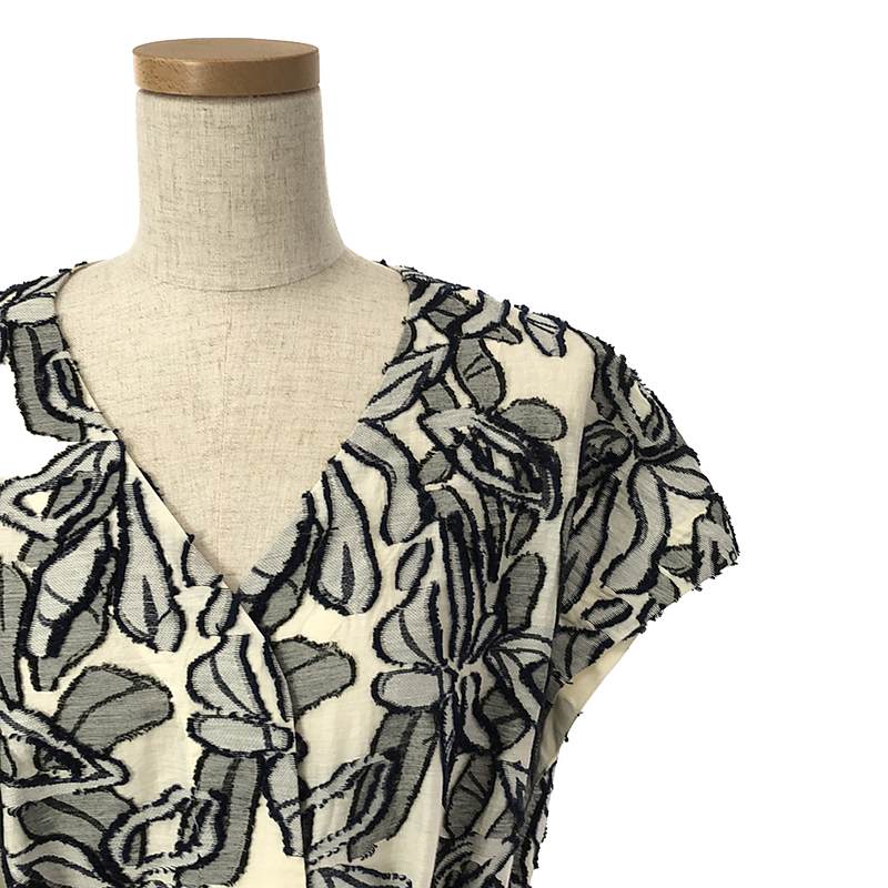 HOUSE OF LOTUS / ハウスオブロータス カットジャカードワンピース