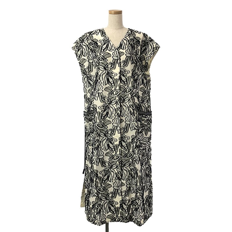 HOUSE OF LOTUS / ハウスオブロータス カットジャカードワンピース