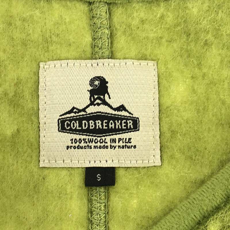 COLD BREAKER / コールドブレーカー BOA VEST ウールボア ベスト