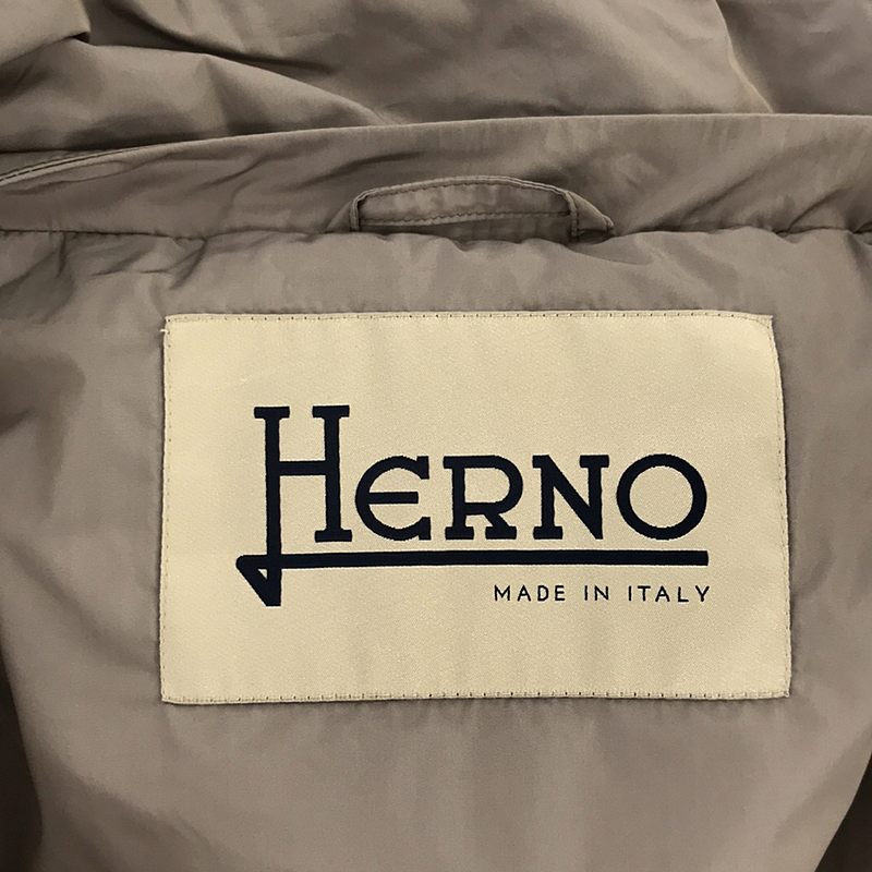 HERNO / ヘルノ ナイロン フーデッド ジップコート