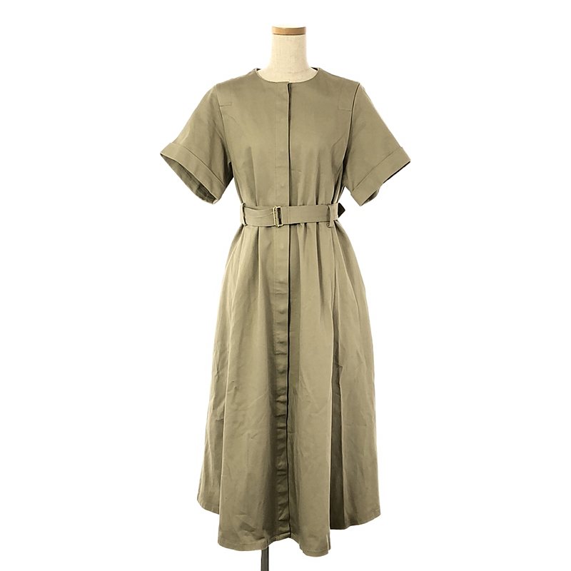【foufou】primitive one piece ≪通常販売≫primitive open collar classic one piece