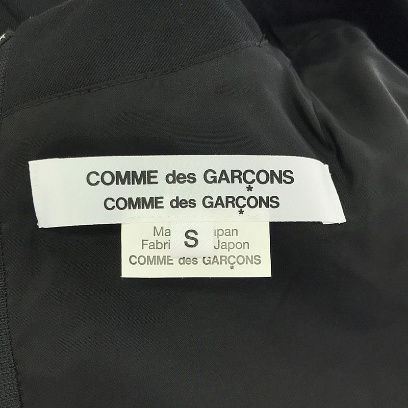 COMME des GARCONS COMME des GARCONS / コムコム リボン装飾 スリーブレス プリーツ ワンピース