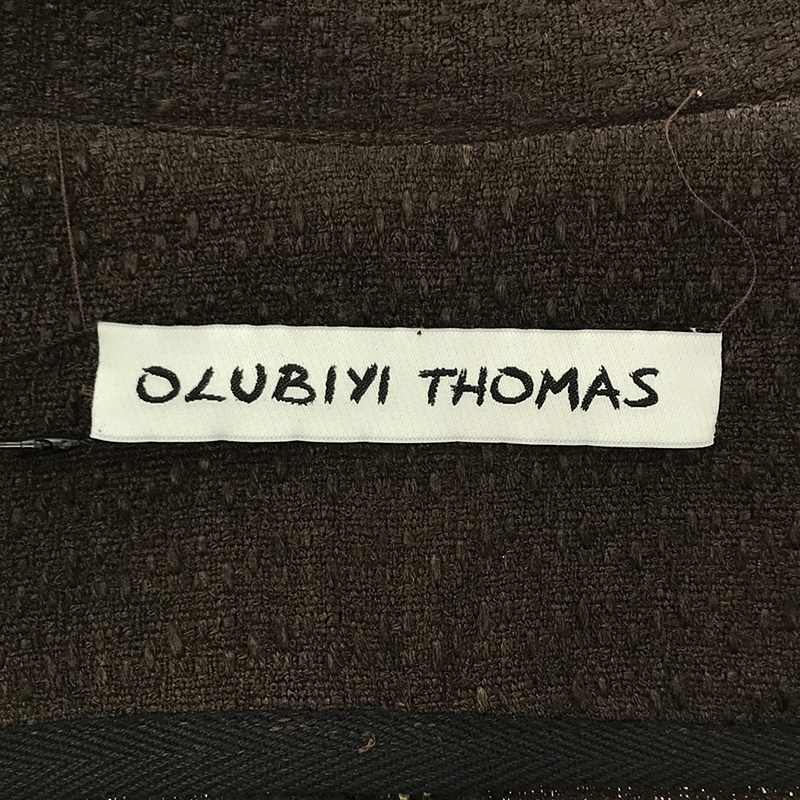 OLUBIYI THOMAS / オルヴィトーマス double breasted work jacket ウールポリエステル ダブルブレスト ワークジャケット