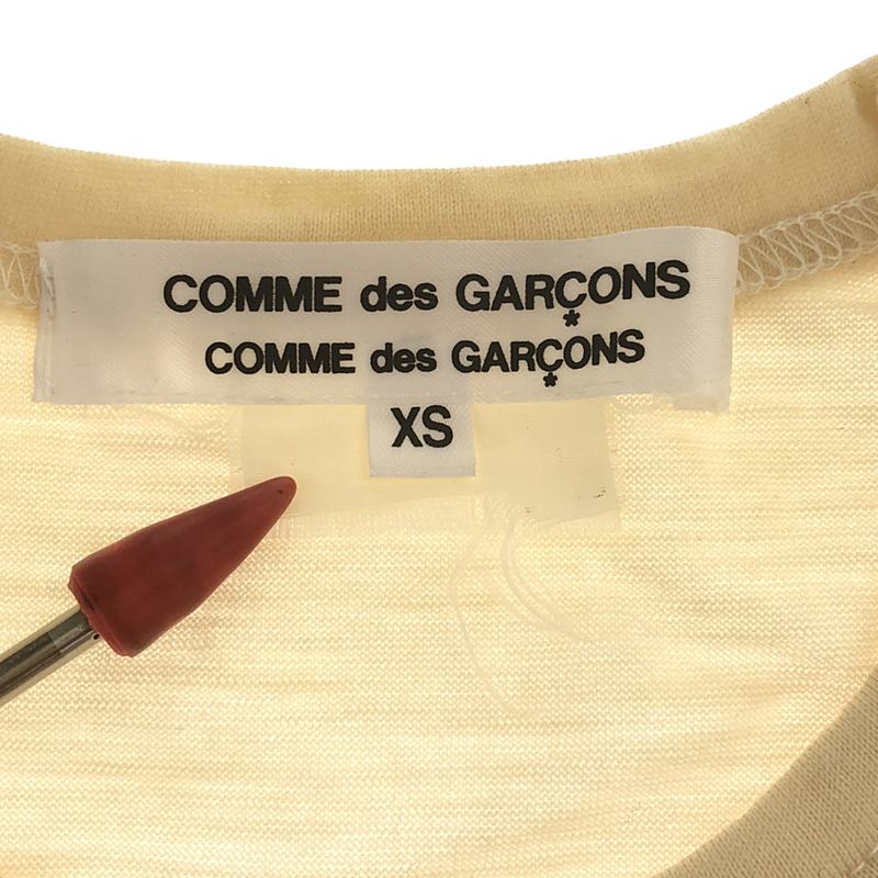 COMME des GARCONS COMME des GARCONS / コムコム チュールテープ ドッキング カットソー