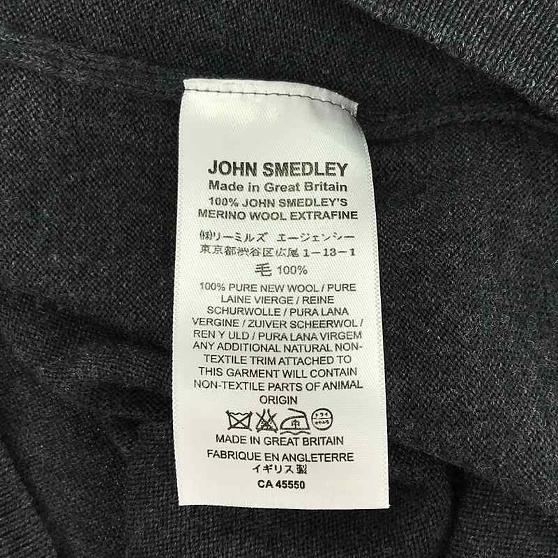 JOHN SMEDLEY / ジョンスメドレー メリノウール ニット ベスト プルオーバー