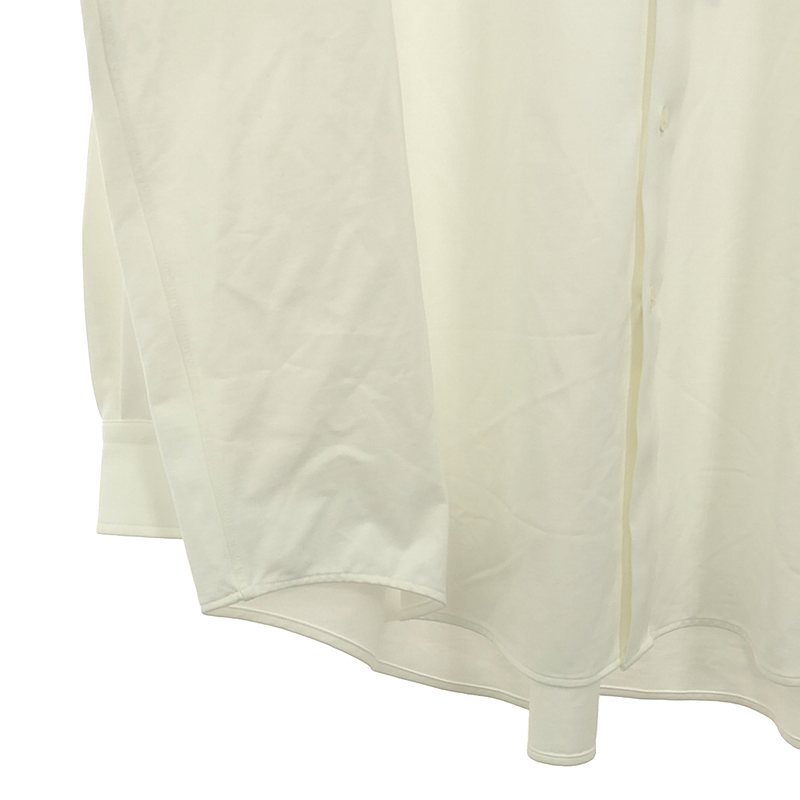 Graphpaper / グラフペーパー Oxford Pique Jersey L/S Oversized B.D Shirt / ジャージー オーバーサイズ シャツ