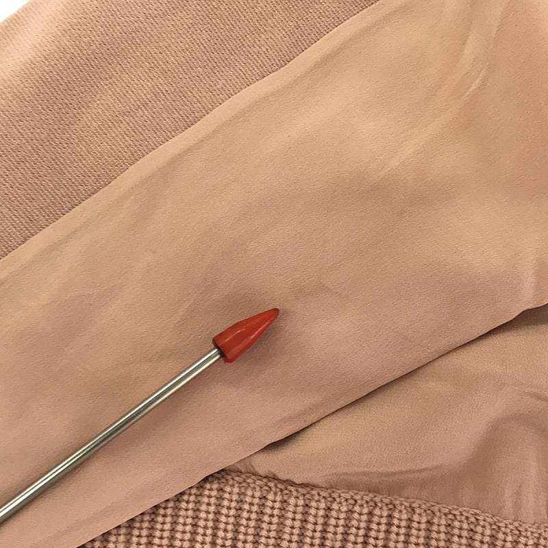 Chloe / クロエ 異素材 切替 リブ ニット プルオーバー