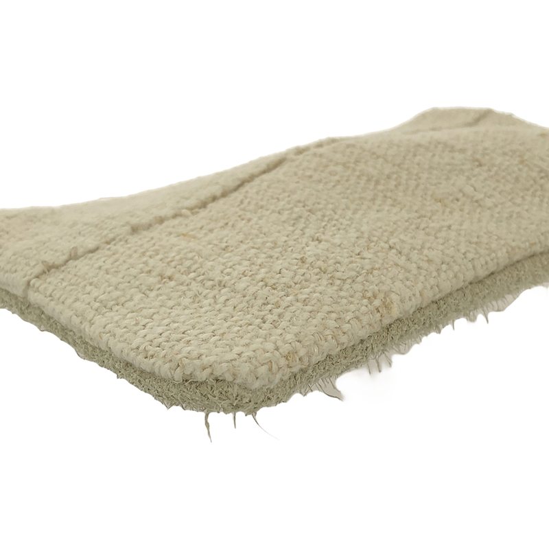 OLUBIYI THOMAS / オルヴィトーマス pouch スエード コットン 切替 ミニポーチ ショルダーバッグ