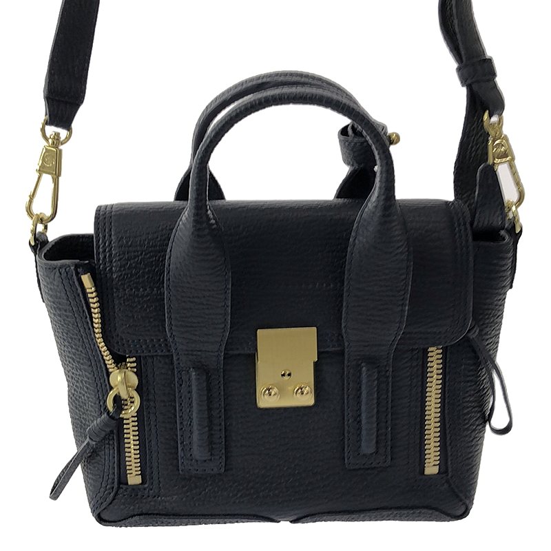 3.1 Phillip Lim / スリーワンフィリップリム PASHLI MINI SATCHEL パシュリ ミニ サッチェル 2Way レザー ハンド ショルダーバッグ