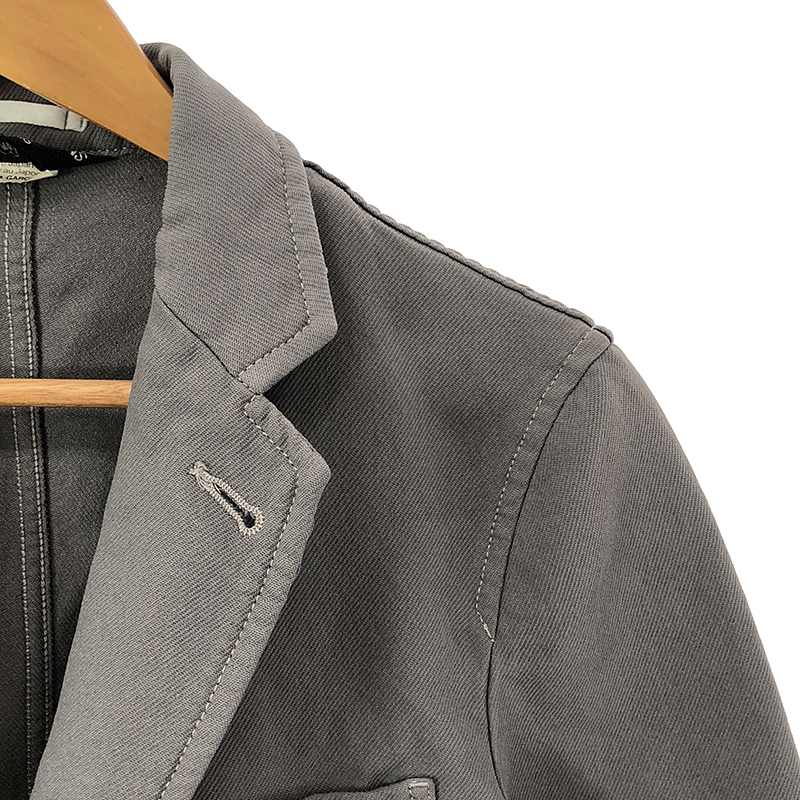 COMME des GARCONS HOMME PLUS / コムデギャルソンオムプリュス ポリエステル 縮絨 シングルブレスト テーラードジャケット
