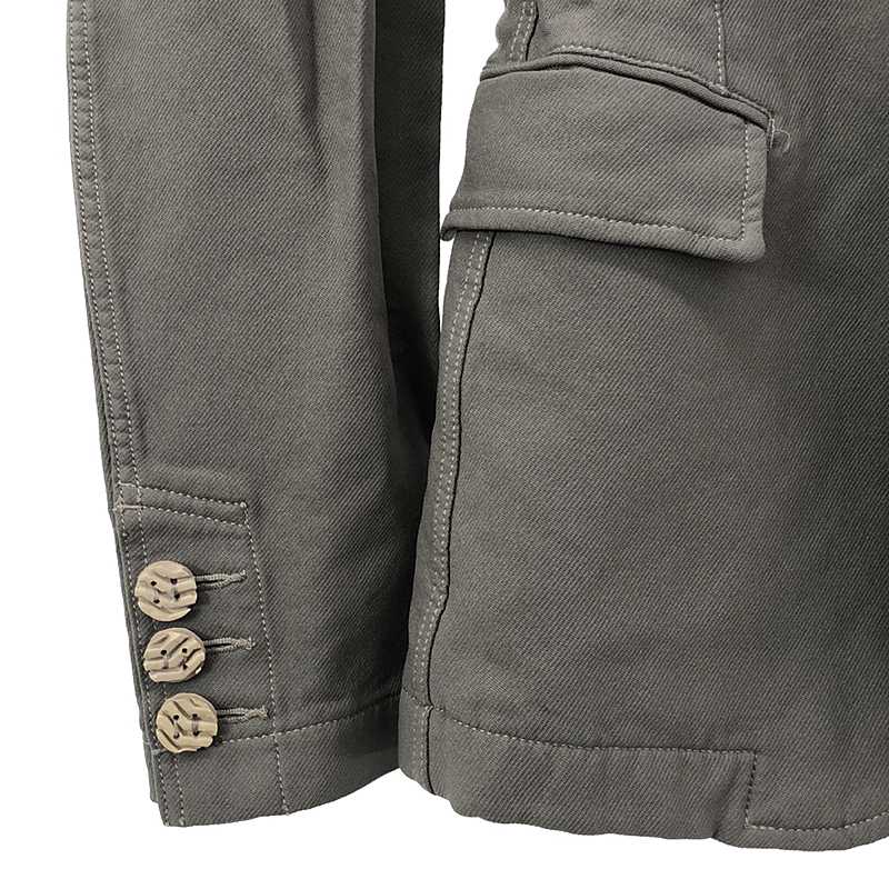 COMME des GARCONS HOMME PLUS / コムデギャルソンオムプリュス ポリエステル 縮絨 シングルブレスト テーラードジャケット