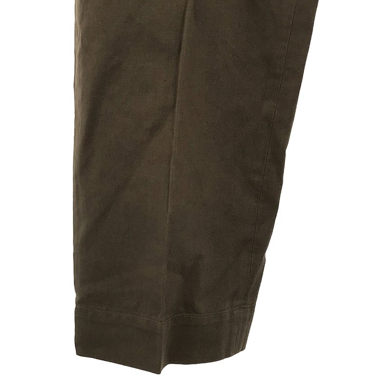 MARGARET HOWELL / マーガレットハウエル コットン リネン ツイル ストレートパンツ