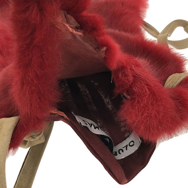 OLUBIYI THOMAS / オルヴィトーマス bunny bag ファー ショルダーバッグ