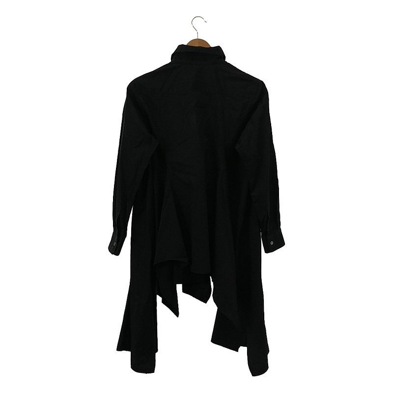 COMME des GARCONS / コムデギャルソン リボン装飾 ビッグカラー 変形シャツ