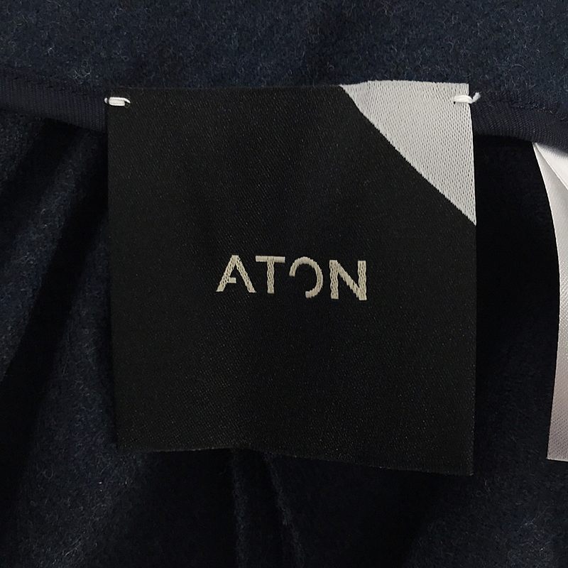 ATON / エイトン WOOL FLANNEL ロングスカート