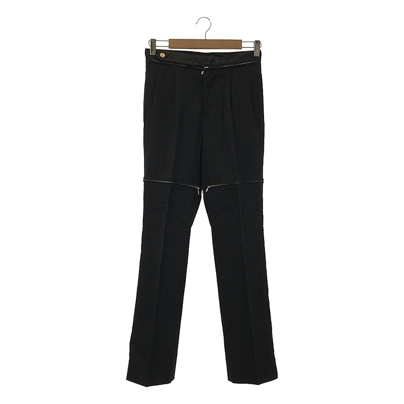 SEPARATE TUXEDO TROUSERS / ジップ タキシード トラウザーズ パンツ