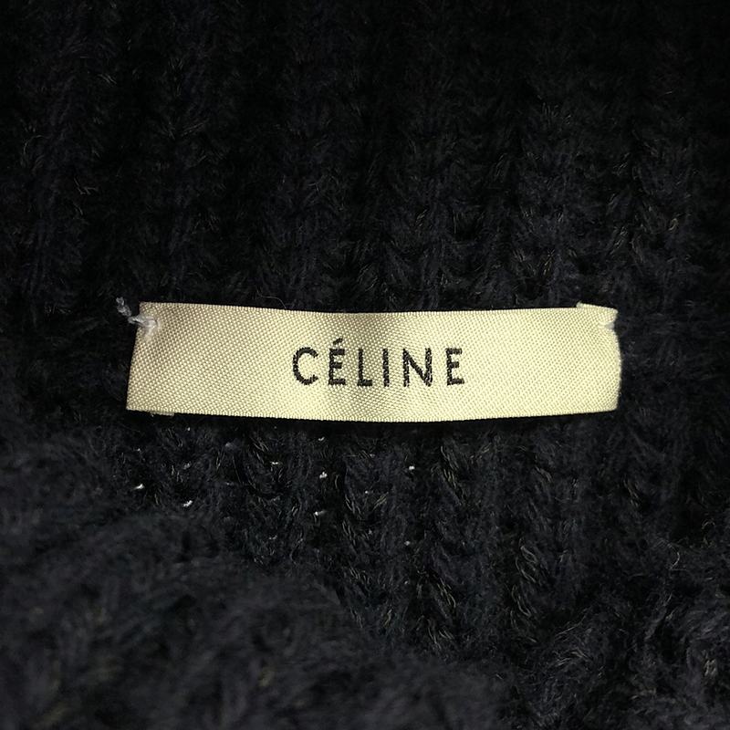 CELINE / セリーヌ フィービー期 タートルネック リブニットベスト