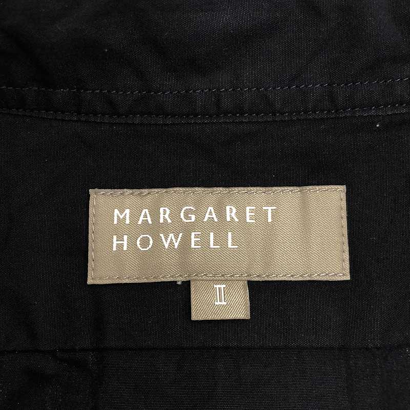 MARGARET HOWELL / マーガレットハウエル リネンスリーブドッキングシャツ