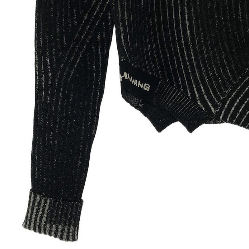 FenG CHen WANG / フェンチェン•ワン LONG SLEEVE RIBBED KNIT ニット