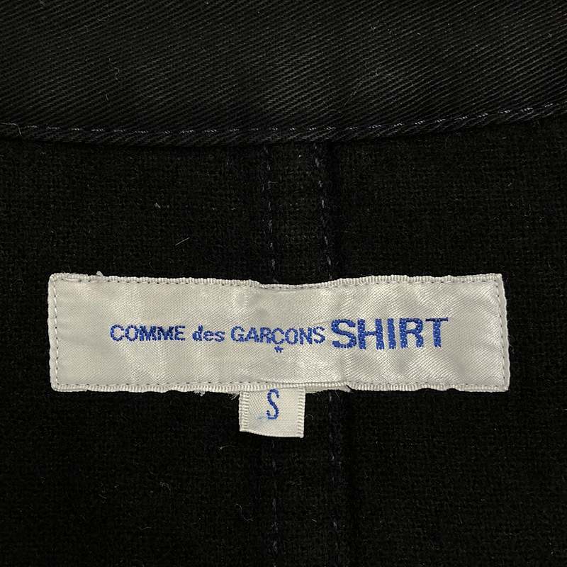 COMME des GARCONS SHIRT / コムデギャルソンシャツ 製品加工 ステッチワーク シングル ステンカラーコート