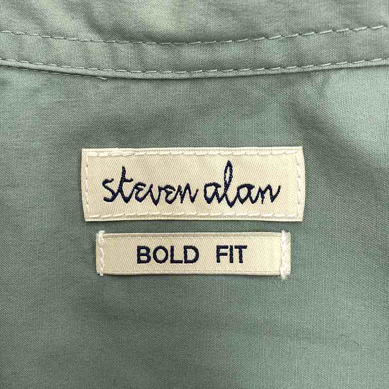 steven alan / スティーブンアラン BOLD FIT コットン ボタンダウンシャツ