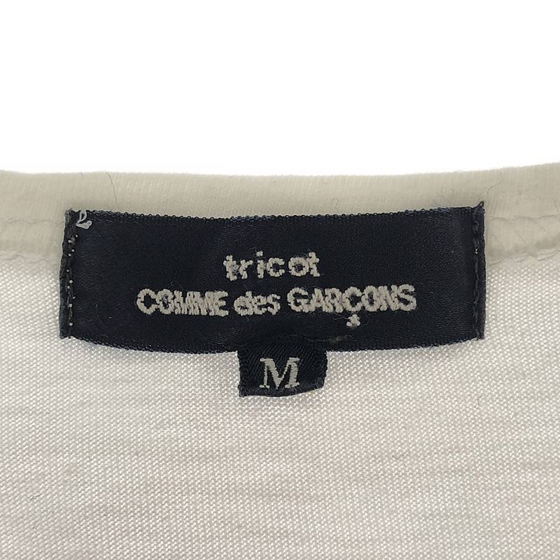 tricot COMME des GARCONS / トリココムデギャルソン フラワープリント ロングスリーブ Tシャツ