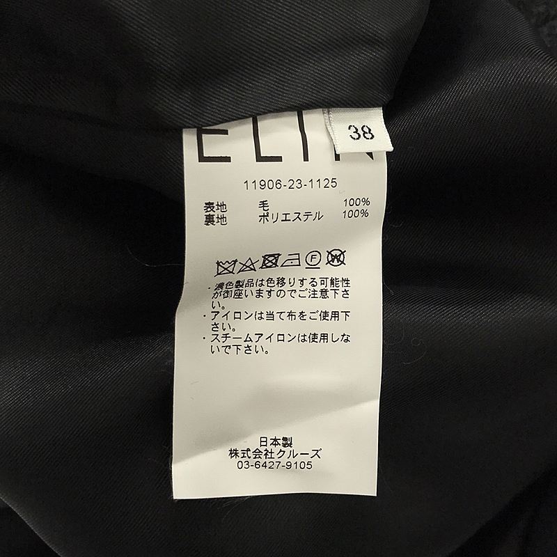 ELIN / エリン ウール タックコクーンスカート