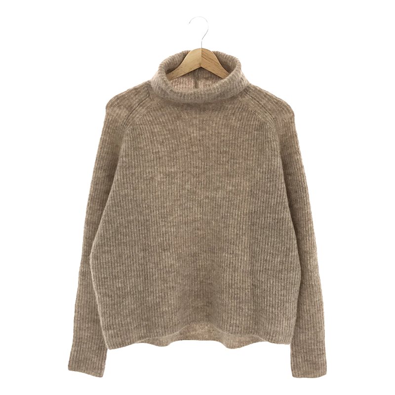 MOHAIR HIGH NECK ニット