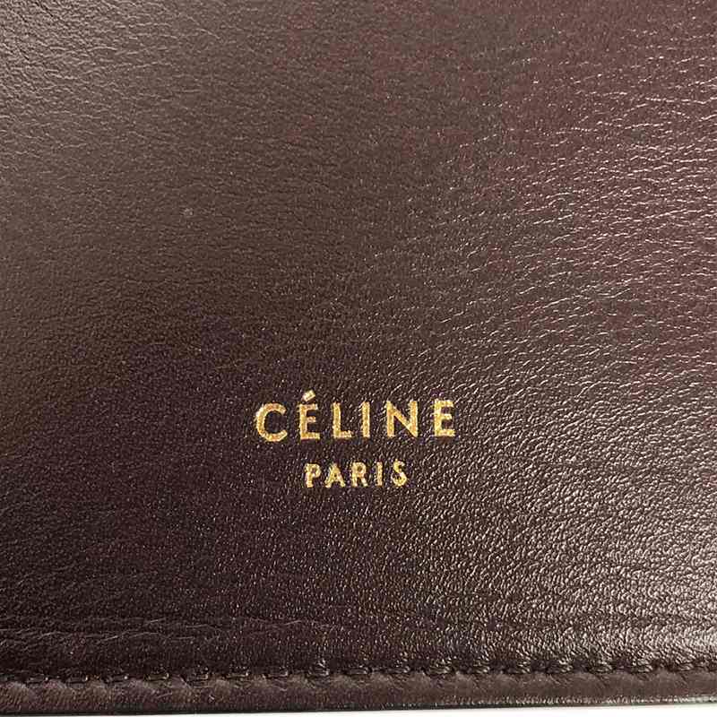 CELINE / セリーヌ クラスプミニ レザー ショルダーバッグ